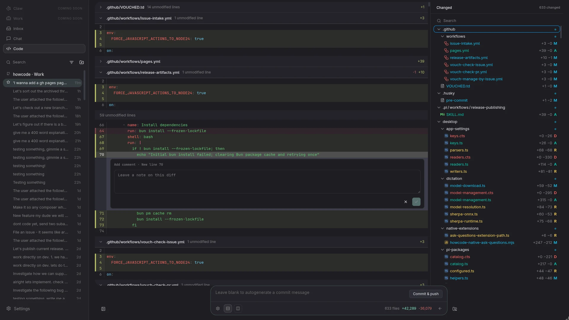Howcode — code with agents, no pretend IDE